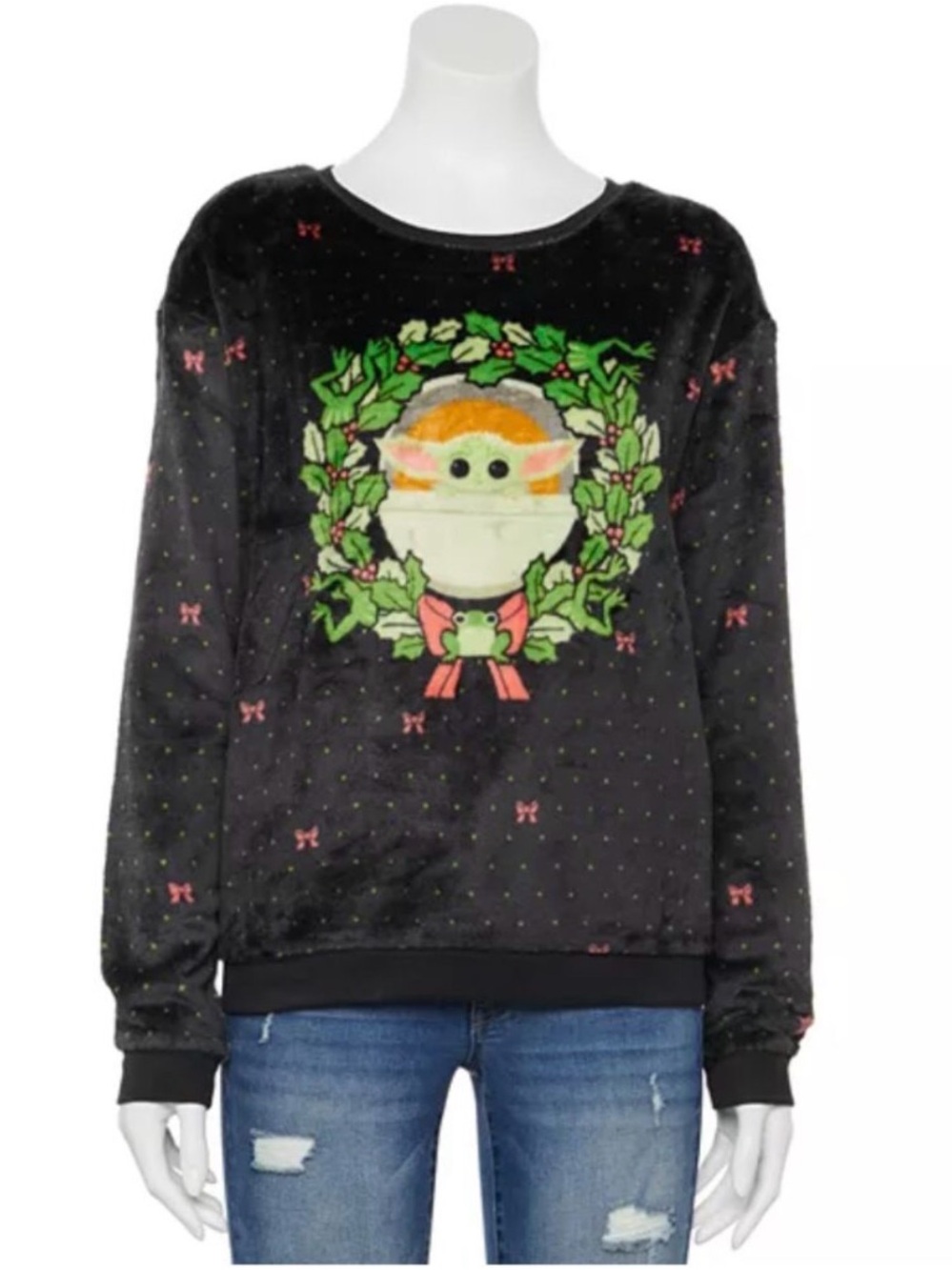Star Wars Mandalorian Grogu Women's
Christmas Ugly Sweater